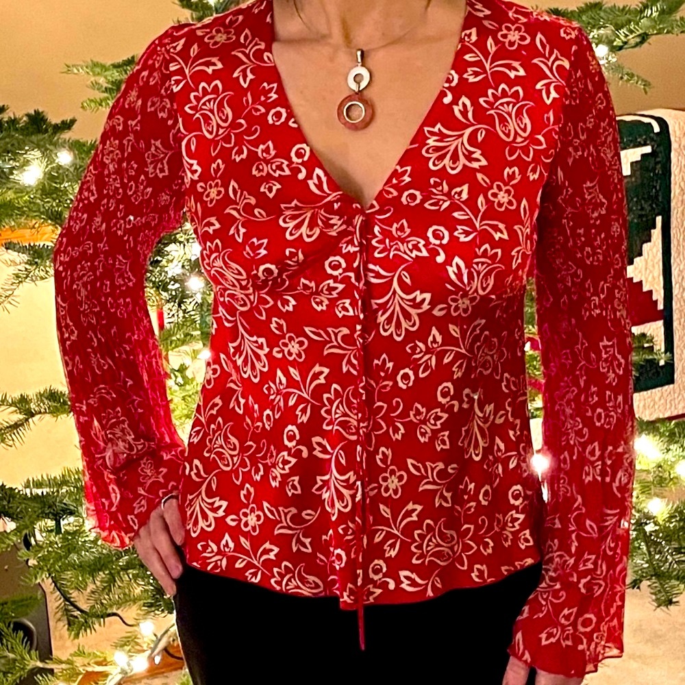 INC Silk Blouse - EUC Stunning!